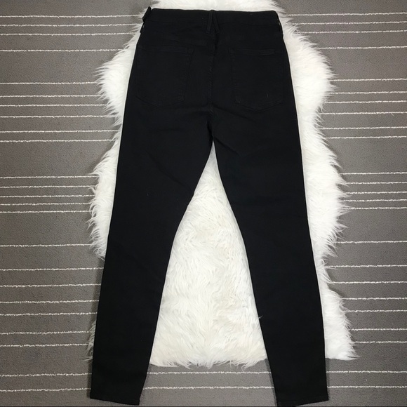 NEW Good American High Waist side zip skinny jeans - Picture 7 of 8